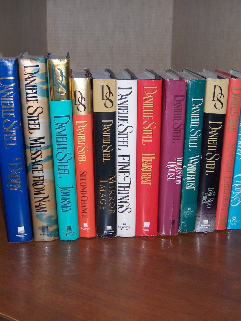 Danielle Steel Hardcover Books with covers, Lot of 12